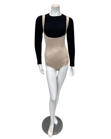 MiracleSuit 4091 Warm Beige Shape Away Open Bust Bodysuit Myselflingerie.com